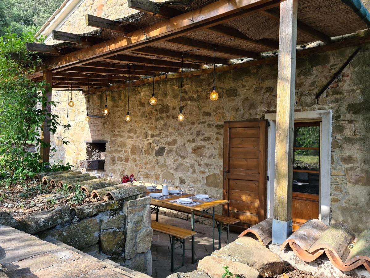 Podere La Zinzinina - Villa Intera Montecatini Val di Cecina Kültér fotó